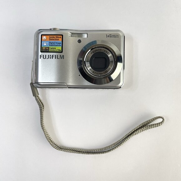 Fujifilm Camera FinePix AV230 14MP Silver Digital Camera Compact Y2K New in Box - Picture 5 of 16